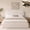 White, variant on King Size Bed Frame with Lift Up Storage, Boucle Upholstered Platform Bed with Curved Headboard, No Box Spring Needed, Hydraulic Storage, Blush Pink