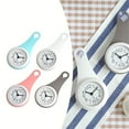 thumbnail image 5 of Wall Clock Clock Bathroom Waterproof Small Digital Silent Shower Clock Decor, 5 of 9