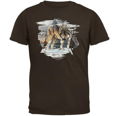 Nordic Wolves of Winter Mens T Shirt