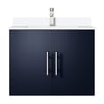 thumbnail image 2 of Scratch - Resistant and Spacious - Navy Blue 24 - inch Bath Vanity with Soft - Close Feature and Single Compartment Storage, 2 of 5