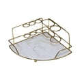 thumbnail image 4 of Organizador de encimera de baño, estante de esquina, cesta de almacenamiento de cosméticos independiente multifuncional para cepillos de encimera, Sector SM SunniMix Organizador, 4 of 5
