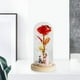thumbnail image 5 of Valentines Rose Glass - Cúpulas de , flores artificiales, cubierta de , flores de plástico ecológicas para arreglos de cump 22x115 cm, 5 of 9