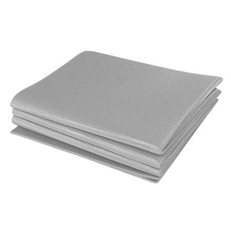 Andoer Folding Yoga Mat 68 x 27 Inch 4mm Super Thin PVC Yoga Mat for Beach Park Travel Picnic Pilates
