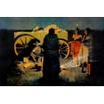 thumbnail image 2 of Remington, Frederic 14x11 White Modern Wood Framed Museum Art Print Titled - Shotgun Hospitality, 2 of 4