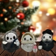 thumbnail image 4 of Muñeco de peluche, 3 piezas de 20 cm, Doctor de Halloween, juguete de peluche de Halloween, artesanía excepcional, 4 of 8