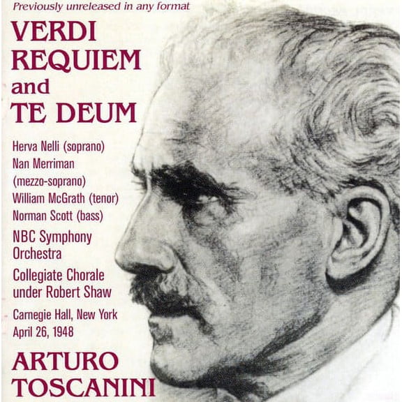 Arturo Toscanini - Toscanini Conducts Verdi Requiem - Music & Performance - CD