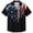 /c73Black2349, variant on WEIGFI Toddler Baby Boys T-Shirts Independence Day American Flag Graphic Print Patriotic Short Sleeve Casual Summer Lapel Cute Beach Top,Black1,5-6 Years