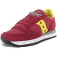 thumbnail image 6 of Saucony Jazz Original Women's Lace Up Suede Nylon Sneakers In Wine Size 5.5, 6 of 6