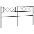 thumbnail image 4 of vidaXL Metal Headboard Black 193 cm, 4 of 5