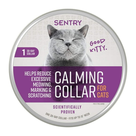 Sentry Comportement et Collier Calmant pour Chats, 1Ct