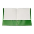 thumbnail image 6 of Pen + Gear Two Pocket Paper Portfolios, 50 Count, Green, Letter Size, 6 of 13