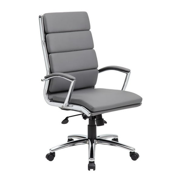 Boss Office Chaise de Direction CaressoftPlus en Gris