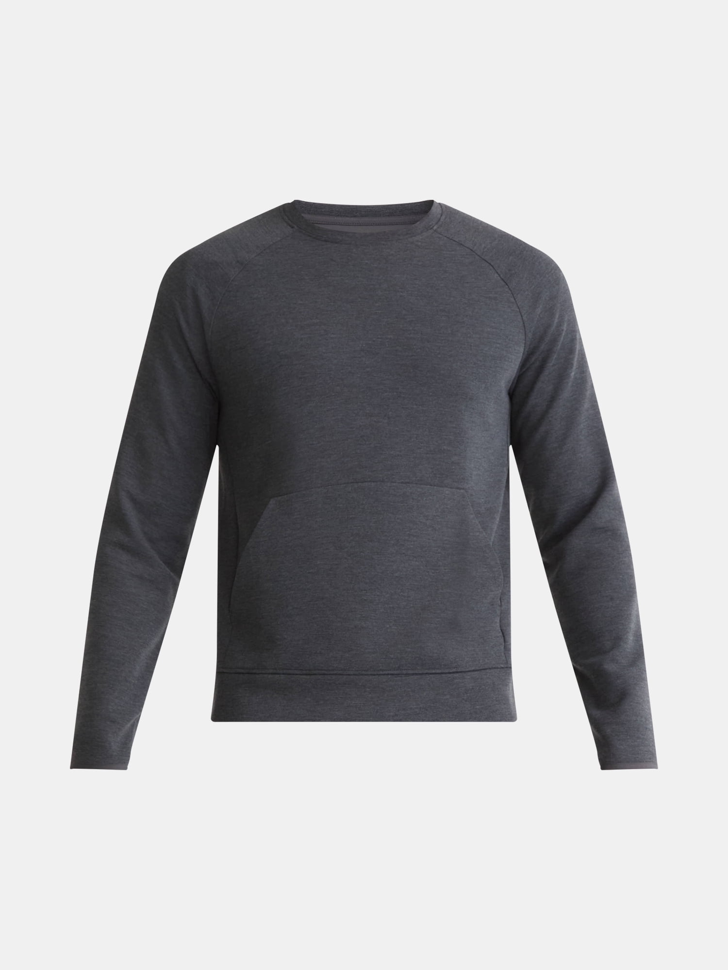 Athletic Works Men's and Big Men's Fusion Double Knit Crewneck Sweatshirt, Sizes S-5XL