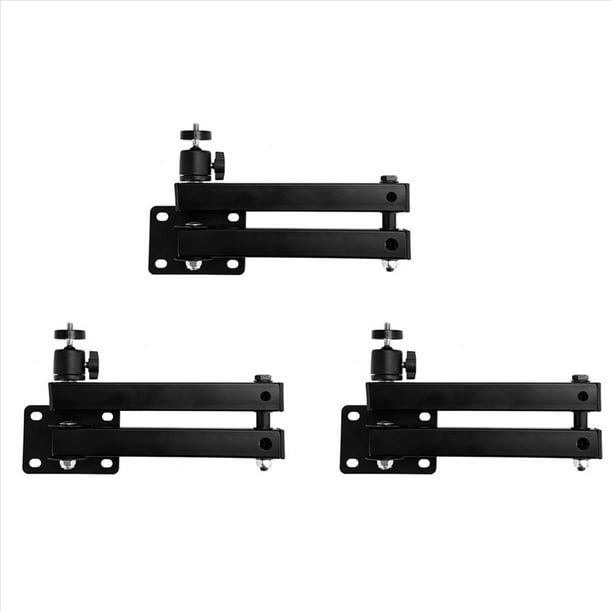 3X Soporte de Pared para Proyector Plegable, Soporte de Montaje para Proyector de Pared Ajustable Universal para Techo, Soporte para Proyectores