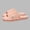 Orange, variant on ATENAR Slippers for Women Fashion Wide Womens Shoes Fuzzy House Slipper Orange Free Size