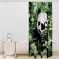 thumbnail image 2 of Panda Waterproof Printed Bathroom Shower Curtain Sets with Hooks - Stylish Bathroom Decoration, 2 of 5