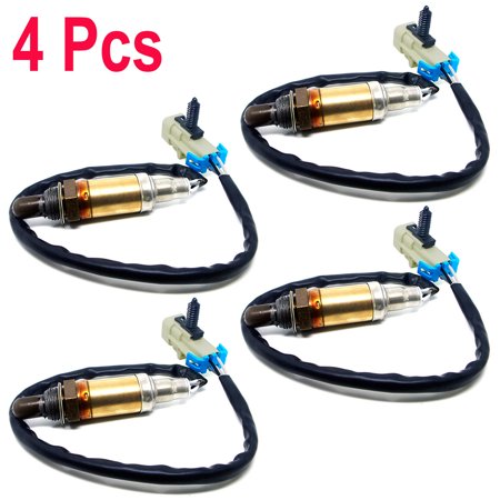 4Pcs New 02 O2 Oxygen Sensor Upstream For 2003-2005 2007-2013 GMC Sierra 1500
