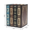 thumbnail image 1 of 2X False Book Box Vintage Storage Props Book Jewelry Storage Packaging Study Book Ornaments Wooden, 1 of 7