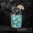 thumbnail image 2 of Grey, Jace 15x15 Black Ornate Wood Framed with Double Matting Museum Art Print Titled - Blue Hawaii, 2 of 4