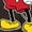 DARK BROWN, variant on Mickey & Friends - Iconic Mickey - Men's Short Sleeve Graphic T-Shirt