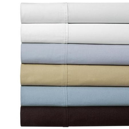 100-percent Cotton Percale 350 Thread Count Sheet Set KING - CHOCOLATE ...