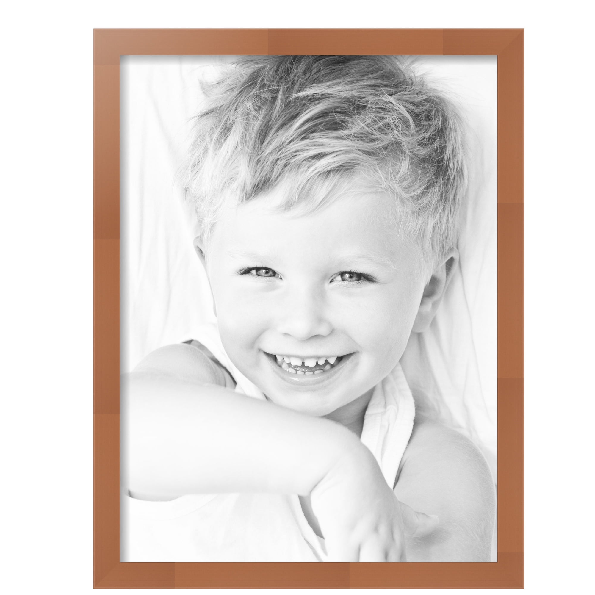 ArtToFrames 18" x 24" Burnt Umber Picture Frame, 18x24 inch Red MDF Poster Frame (WOM-5362),  Pack