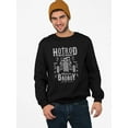 thumbnail image 2 of Hot Rod Twisted Maniac  Sweatshirt Men -Image by Shutterstock, Male 4X-Large, 2 of 4