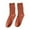 A-Orange146, variant on Womens Socks Basic Plain Ribbed Knitted Cotton Medium Calf Socks For Everyday Hosiery Breathable Cozy Crew Socks