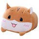 thumbnail image 1 of Almohada cilíndrica para el cuerpo de felpa rellena de animales lindos de 8 pulgadas/20 cm, muñeco de peluche de dibujos animados súper suave (hámsteres), 1 of 5