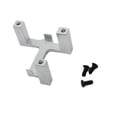 thumbnail image 1 of ZheElen RC Car Servo Mount Bracket Steering Holder Fixing Upgrade Accessories Silver 1Set, 1 of 6