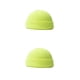 thumbnail image 1 of Qarigey Sombrero de hilo de punto de invierno Gorras de cabeza corta de moda casual Hombres Mujeres Sombreros Patinaje Snowboard Camping Amarillo brillante 2piezas, 1 of 6