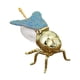 thumbnail image 4 of Tarro de miel de abeja, condimento con cuchara, tarro de miel de abeja para la cena y la cocina oro azul, 4 of 9