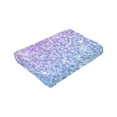 thumbnail image 6 of Kll Fleece Blanket Plush Throw Blanket Multicolor Glitter,Soft Fuzzy Cozy Flannel Blanket For Couch Sofa Bed.(60"X50"), 6 of 9
