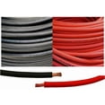thumbnail image 1 of Cable de batería de soldadura WindyNation 2 AWG 6 m negro + 6 m rojo, 1 of 6