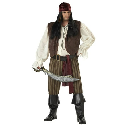 Adult Plus Size Rogue Pirate Costume