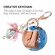 thumbnail image 4 of 1 llavero creativo con colgante para bolso, adorno decorativo para llaves para mujeres y niñas, 4 of 8