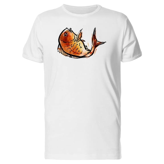 Red Seabream Watercolor Tee Men's -Image by Shutterstock