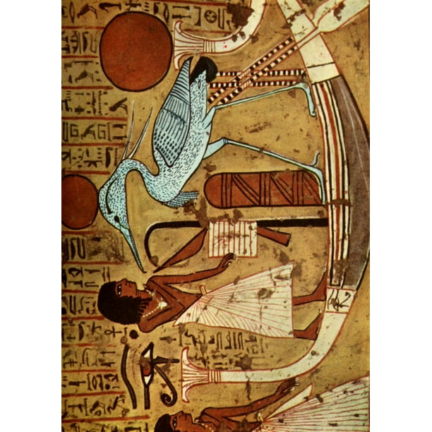 Ancient Egyptian Wall Paintings 1956 Tomb Of Irenefer