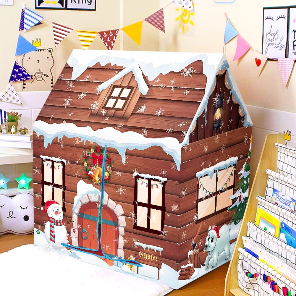 Kepooman Play Tent for Kids, Indoor Playhouse Tents with Lifelike House Design, Birthday and Christmas Toy Gift for 3, 4, 5 and 6 Year Old Children Kepooman Play Tent for Kids, Indoor Playhouse Tents with Lifelike House Design, Birthday and Christmas Toy Gift for 3, 4, 5 and 6 Year Old Children