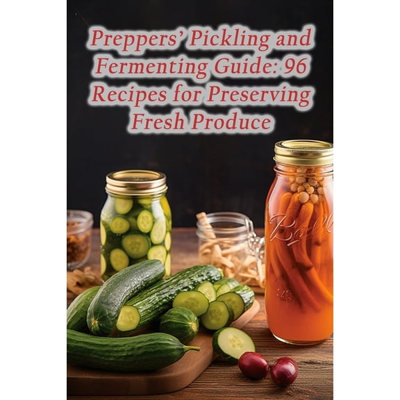 Preppers' Pickling and Fermenting Guide: 96 Recipes for Preserving Fresh Produce (Paperback)