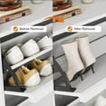 thumbnail image 3 of Shoe Cabinet with 2 Drawers: Hidden Storage with Adjustable Shelf for Hallway & Living Room, 3 of 7