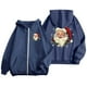 thumbnail image 4 of WILLBEST Sudadera para Mujer, Estilo Navideño, con Cremallera, Manga Larga, Bolsillo, Cordón Ajustable y Capucha XXX-Grande, 4 of 8