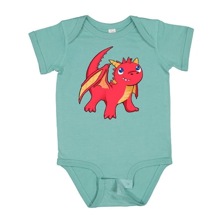 

Inktastic Cute Baby Red Dragon Gift Baby Boy or Baby Girl Bodysuit