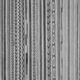 thumbnail image 1 of Ahgly Company Indoor Square Oriental Gray Modern Area Rugs, 4' Square, 1 of 4
