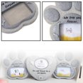 thumbnail image 2 of Pet Garden Lawn Memorial Stone Sympathy Picture Frame Dog or Cat Garden Stepping Stone Memorial Gif, 2 of 4