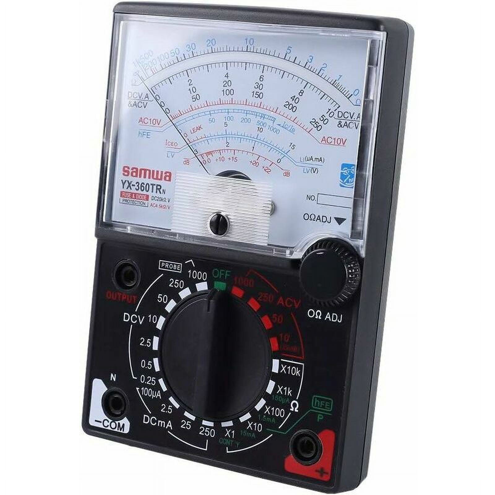 Amperímetro Analógico SQ-72 - Panel 0-30A AC, Precisión Clase 1.5, Para Control Y Distribución De Energía