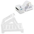 thumbnail image 4 of Label Holder,Thermal Label Holder for Rolls and Fan Fold Labels,Direct Shipping Label Stand,Desktop Printer Accessory,Supports Roll Thermal Printing Paper,White or Black, 4 of 7