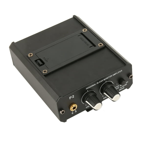 Monitor Headphone Amplifier, In Ear Monitor Amplifier with High Power Output, No Noise and Delay, 3.5mm Output for Stage or Studio Use