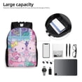 thumbnail image 6 of Hello Kitty Backpack, Travel Laptop Backpack, Water Resistant College School Computer Bag, Durable Daypack, Fit 16 Inch Notebook, 6 of 8