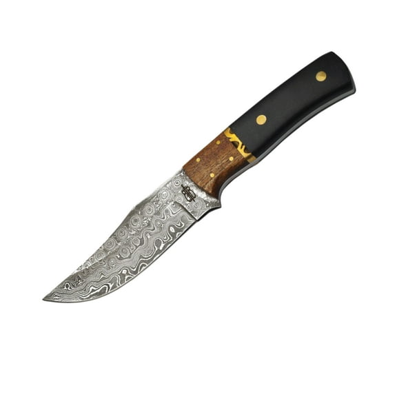 BucknBear Rain Forest Hunter Fixed 4.25in Blade Micarta Hndl